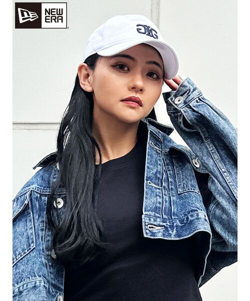 NEW ERA（ニューエラ）の「GYDA×NEWERA SymmetryGYDA CAP（キャップ・レディース・オフホワイト/ブラック・FREE）」の9枚目の写真