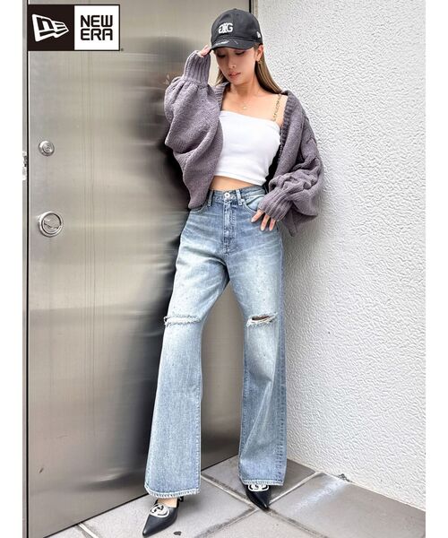 NEW ERA（ニューエラ）の「GYDA×NEWERA SymmetryGYDA CAP（キャップ・レディース・オフホワイト/ブラック・FREE）」の14枚目の写真