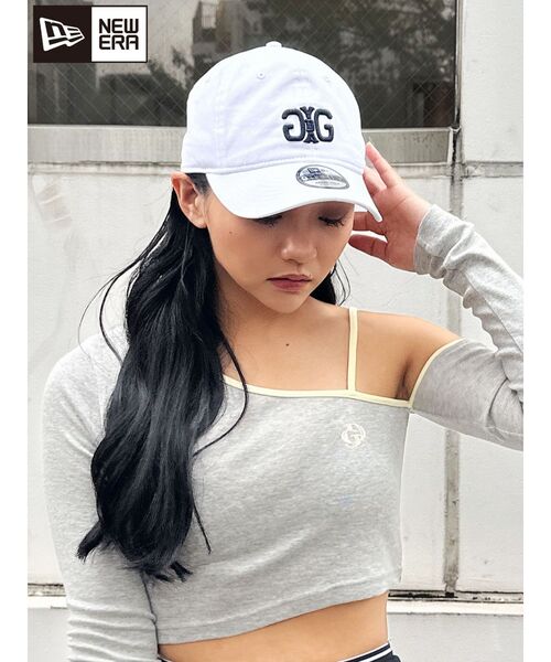 NEW ERA（ニューエラ）の「GYDA×NEWERA SymmetryGYDA CAP（キャップ・レディース・オフホワイト/ブラック・FREE）」の18枚目の写真