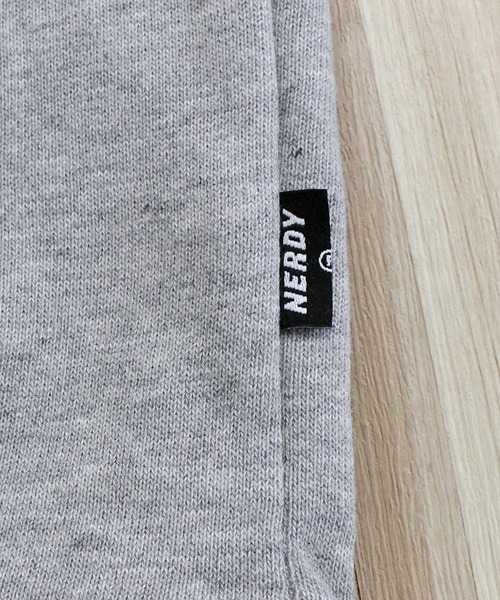 NERDY（ノルディ）の「NERDY クレバーネディスウェットシャツ CLEVER NEDDY SWEATSHIRT（スウェット・メンズ・ネイビー/グレー・S/M/L）」の8枚目の写真