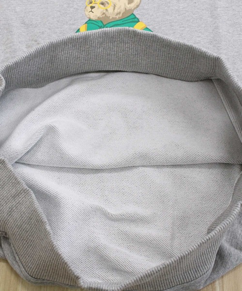 NERDY（ノルディ）の「NERDY クレバーネディスウェットシャツ CLEVER NEDDY SWEATSHIRT（スウェット・メンズ・ネイビー/グレー・S/M/L）」の10枚目の写真