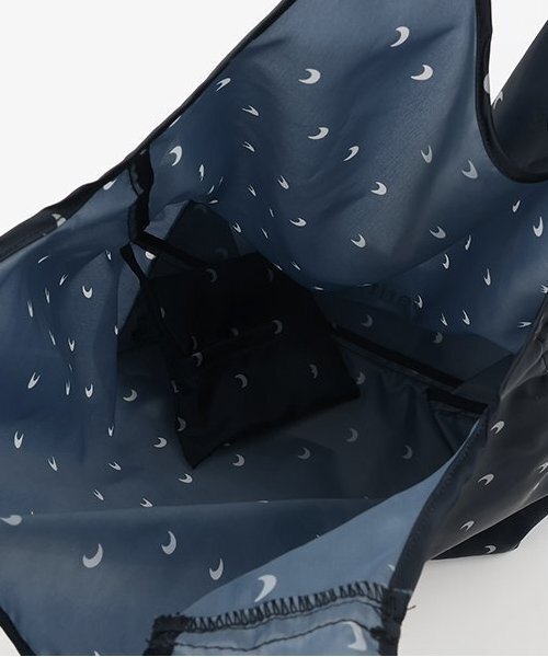 petit main(プティマイン)の「ポケットエコバッグ(エコバッグ/サブバッグ・キッズ・ネイビー/ベージュ/ライトピンク/ホワイト系・F)」の9枚目の写真