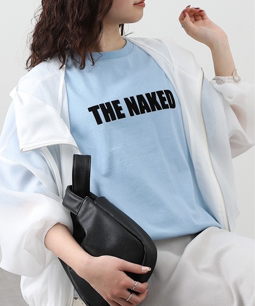 COLONY 2139(コロニートゥーワンスリーナイン)の「THE NAKED Tシャツ(Tシャツ/カットソー・レディース・ブラック/サックスブルー/チャコールグレー/ホワイト/ピンク/ブルー・FREE)」の5枚目の写真