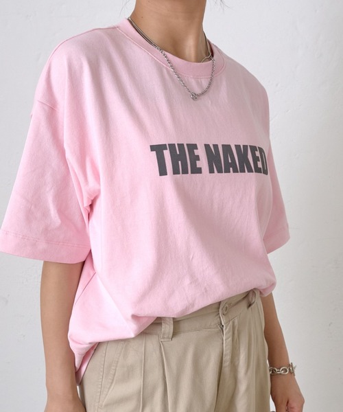 COLONY 2139(コロニートゥーワンスリーナイン)の「THE NAKED Tシャツ(Tシャツ/カットソー・レディース・ブラック/サックスブルー/チャコールグレー/ホワイト/ピンク/ブルー・FREE)」の1枚目の写真