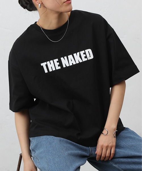COLONY 2139(コロニートゥーワンスリーナイン)の「THE NAKED Tシャツ(Tシャツ/カットソー・レディース・ブラック/サックスブルー/チャコールグレー/ホワイト/ピンク/ブルー・FREE)」の3枚目の写真