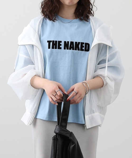 COLONY 2139(コロニートゥーワンスリーナイン)の「THE NAKED Tシャツ(Tシャツ/カットソー・レディース・ブラック/サックスブルー/チャコールグレー/ホワイト/ピンク/ブルー・FREE)」の19枚目の写真