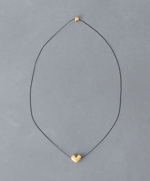 UNITED ARROWS ユナイテッドアローズ　コードネックレス ★シルバー セール】オーガニック Uシェイプ コードネックレス（ネックレス
