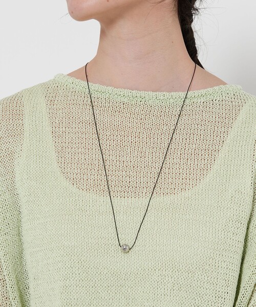 UNITED ARROWS（ユナイテッドアローズ）の「ハート コードネックレス（ネックレス・レディース・シルバー/ゴールド・FREE）」の3枚目の写真