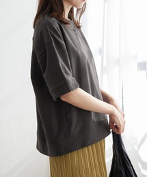 コットンUSAミニ裏毛半袖Tシャツ