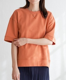 コットンUSAミニ裏毛半袖Tシャツ