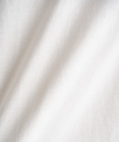 ikka(イッカ)の「コットンUSAミニ裏毛半袖Tシャツ(Tシャツ/カットソー・レディース・ブルー/チャコールグレー/オフホワイト/グリーン/ライトグレー/オレンジ・M/L/S)」の8枚目の写真