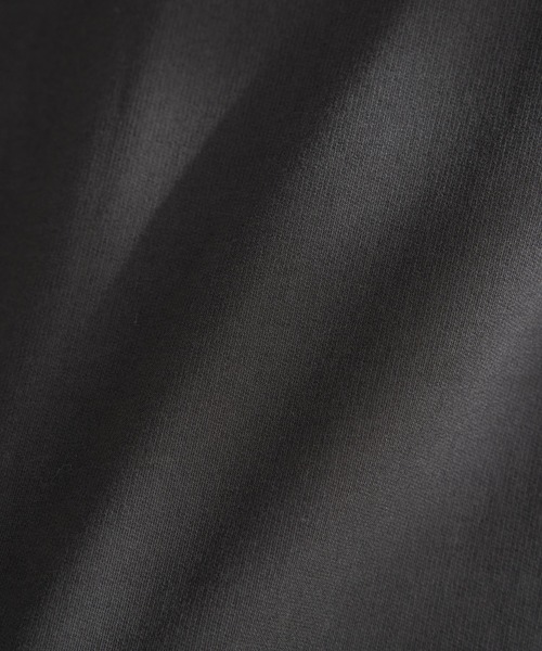 ikka(イッカ)の「コットンUSAミニ裏毛半袖Tシャツ(Tシャツ/カットソー・レディース・ブルー/チャコールグレー/オフホワイト/グリーン/ライトグレー/オレンジ・M/L/S)」の10枚目の写真