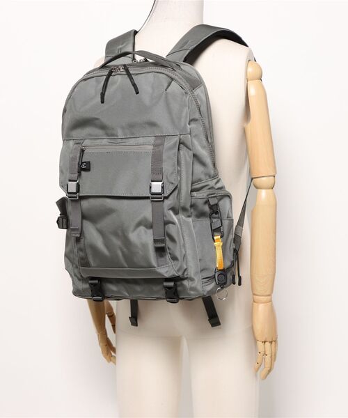 CIE（シー）の「【CIE/シー】BACKPACK-01（バックパック/リュック・メンズ・ブラック/グレー・FREE）」の3枚目の写真
