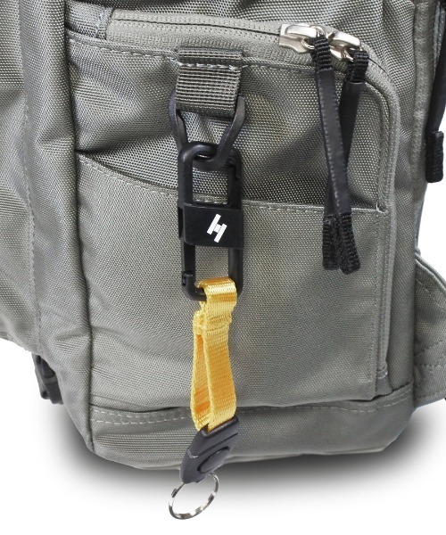 CIE（シー）の「【CIE/シー】BACKPACK-01（バックパック/リュック・メンズ・ブラック/グレー・FREE）」の13枚目の写真