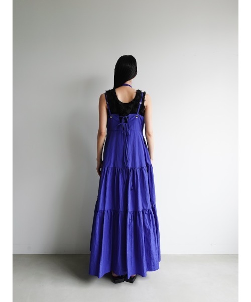 セール】Eyelet Tiered Dress/アイレットティアードドレス
