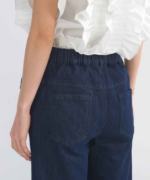 PICCIN（ピッチン）の「【セットアップ可能】ポケットフリルワイドラメデニムパンツ（デニムパンツ・レディース・ブルー・M/L）」の20枚目の写真