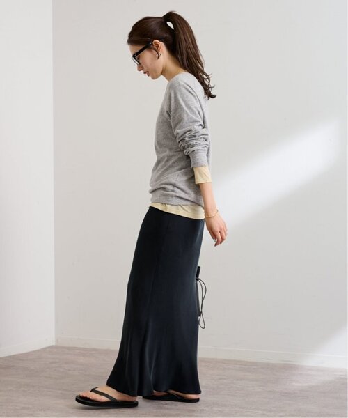 FRAMeWORK（フレームワーク）の「≪追加≫NEW スラブベアテンプルオーバー3（Tシャツ/カットソー・レディース・カーキ/グレー/ホワイト・FREE）」の8枚目の写真