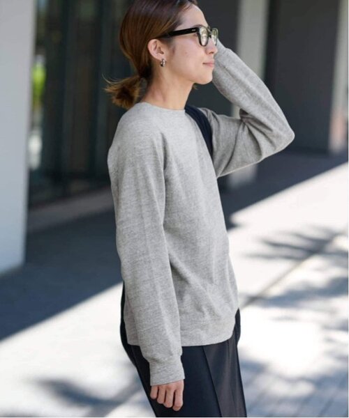 FRAMeWORK（フレームワーク）の「≪追加≫NEW スラブベアテンプルオーバー3（Tシャツ/カットソー・レディース・カーキ/グレー/ホワイト・FREE）」の22枚目の写真