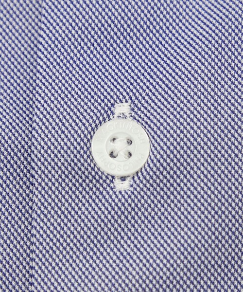 MACKINTOSH PHILOSOPHY（ﾏｯｷﾝﾄｯｼｭ ﾌｨﾛｿﾌｨｰ）の「トロッター シャツ スクエアボタンダウン トリコットバリエーション（シャツ/ブラウス・メンズ・ホワイト/グレー系その他2/ブルー/ブルー系その他7/ダークネイビー・40/38/42）」の11枚目の写真
