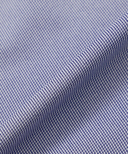 MACKINTOSH PHILOSOPHY（ﾏｯｷﾝﾄｯｼｭ ﾌｨﾛｿﾌｨｰ）の「トロッター シャツ スクエアボタンダウン トリコットバリエーション（シャツ/ブラウス・メンズ・ホワイト/グレー系その他2/ブルー/ブルー系その他7/ダークネイビー・40/38/42）」の8枚目の写真