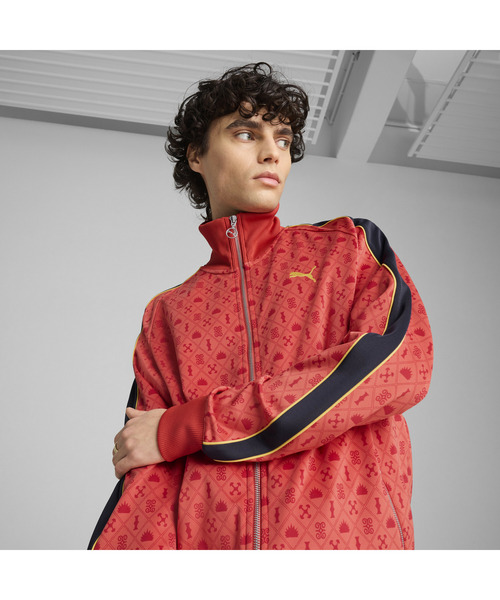 PUMA(プーマ)の「PUMA プーマ メンズ ロード トゥ ユニティ AOP トラック ジャケット(ジャージ・メンズ・ネイビー/レッド系その他・LARGE/X-LARGE/XX-LARGE/MEDIUM/SMALL)」の9枚目の写真