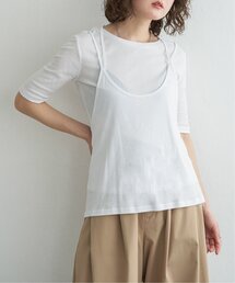 notch.（ノッチ）の「シアーフライスレイヤードＴシャツ（Tシャツ/カットソー）」
