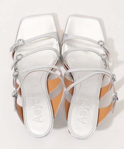 TOMORROWLAND （トゥモローランド）の「Aeyde EANNA ベルテッドサンダル（サンダル・レディース・シルバー・38/37/36）」の8枚目の写真