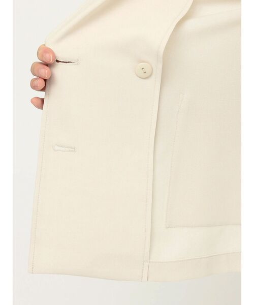 LAGUNAMOON（ラグナムーン）の「ロールアップジャケット（テーラードジャケット・レディース・ネイビー/ベージュ/ブラック・FREE/X-SMALL）」の9枚目の写真