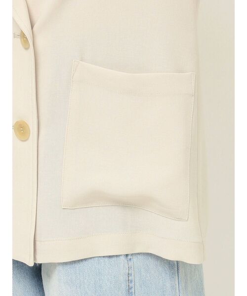 LAGUNAMOON（ラグナムーン）の「ロールアップジャケット（テーラードジャケット・レディース・ネイビー/ベージュ/ブラック・FREE/X-SMALL）」の10枚目の写真