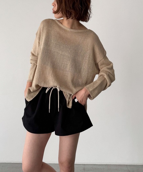 専用 CANAL JEAN フード付き ニットセーター 専用 CANAL JEAN フード付き ニットセーター