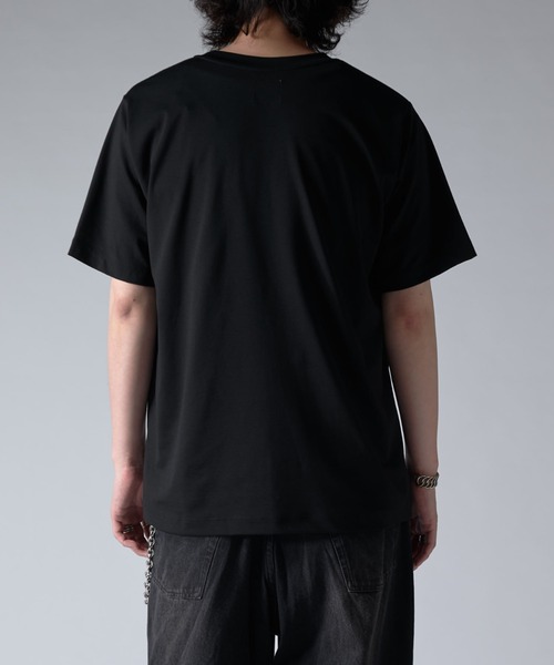 Lui's(ルイス)の「SHINE ベーシックTシャツ(Tシャツ/カットソー・メンズ・ホワイト/グレー/チャコールグレー/ブラック・S/M)」の12枚目の写真