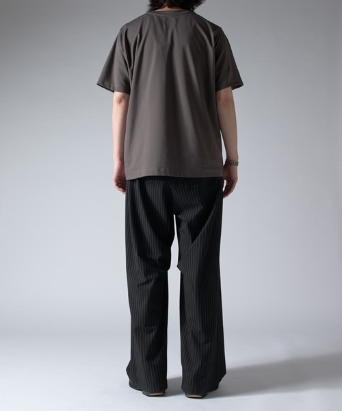 Lui's(ルイス)の「SHINE ベーシックTシャツ(Tシャツ/カットソー・メンズ・ホワイト/グレー/チャコールグレー/ブラック・S/M)」の22枚目の写真