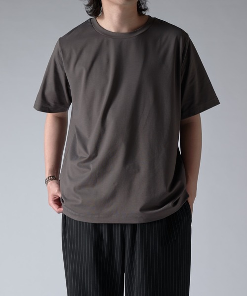 Lui's(ルイス)の「SHINE ベーシックTシャツ(Tシャツ/カットソー・メンズ・ホワイト/グレー/チャコールグレー/ブラック・S/M)」の17枚目の写真