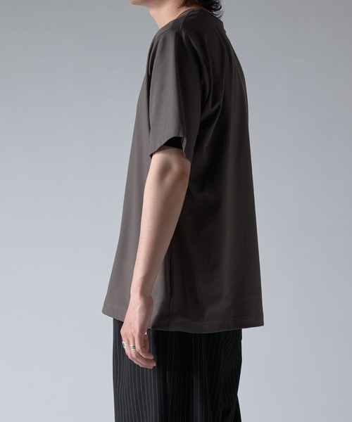 Lui's(ルイス)の「SHINE ベーシックTシャツ(Tシャツ/カットソー・メンズ・ホワイト/グレー/チャコールグレー/ブラック・S/M)」の18枚目の写真