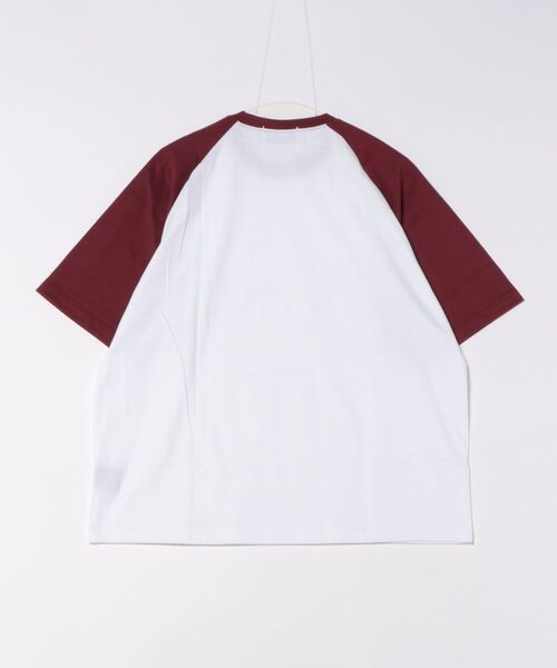 a.p.o.v.（エーピーオービー）の「a.p.o.v. オーバーサイズラグランTシャツ（Tシャツ/カットソー・メンズ・グレー系1/グレー系2/ホワイト×ブラック/ホワイト×レッド/ホワイト×ネイビー・L/M）」の6枚目の写真