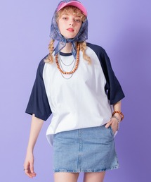 a.p.o.v. オーバーサイズラグランTシャツ