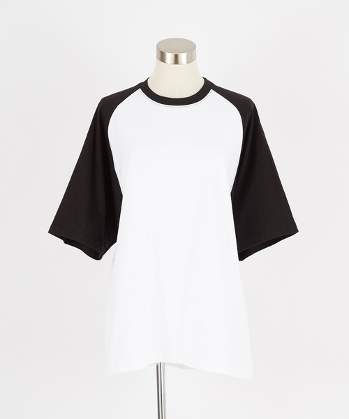 a.p.o.v.（エーピーオービー）の「a.p.o.v. オーバーサイズラグランTシャツ（Tシャツ/カットソー・メンズ・グレー系1/グレー系2/ホワイト×ブラック/ホワイト×レッド/ホワイト×ネイビー・L/M）」の22枚目の写真