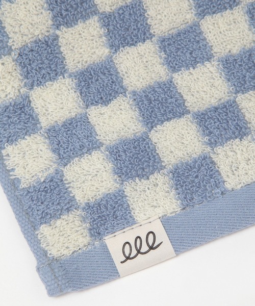 GEORGE'S（ジョージズ）の「チェッカーチェック フェイスタオル（タオル・レディース・スカイブルー/その他・FREE）」の3枚目の写真