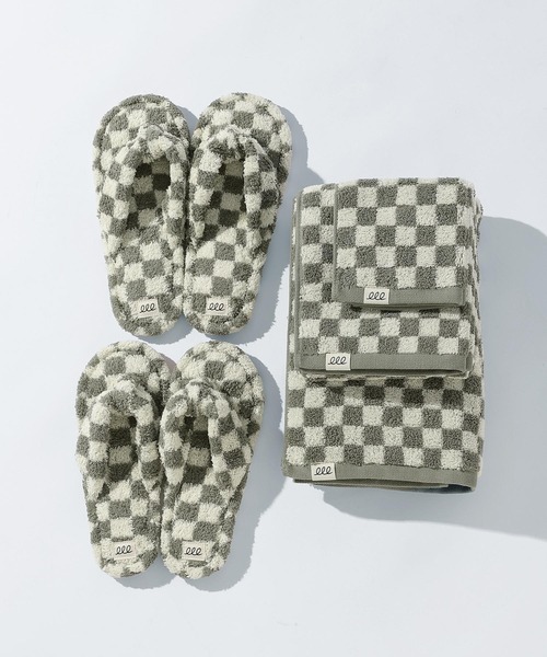 GEORGE'S（ジョージズ）の「チェッカーチェック フェイスタオル（タオル・レディース・スカイブルー/その他・FREE）」の5枚目の写真