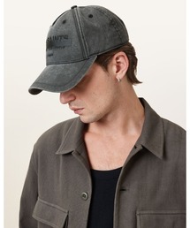 ALLSAINTS（オールセインツ）の「REDACT LOGO PRINT BASEBALL CAP | REDACT ロゴ プリント ベースボール キャップ（キャップ）」