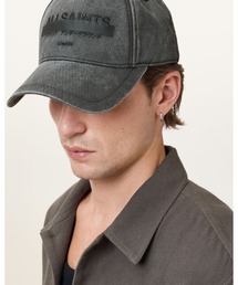 ALLSAINTS（オールセインツ）の「REDACT LOGO PRINT BASEBALL CAP | REDACT ロゴ プリント ベースボール キャップ（キャップ）」