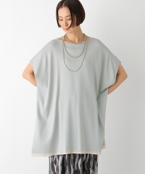 セール】14ゲージタックチュニックワンピース 327261