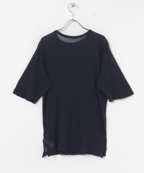 URBAN RESEARCH（アーバンリサーチ）の「new basic　ドライツイストシアーTシャツ（Tシャツ/カットソー・レディース・ブラック/ホワイト/ネイビー/バーガンディー/チャコールグレー・FREE）」の15枚目の写真