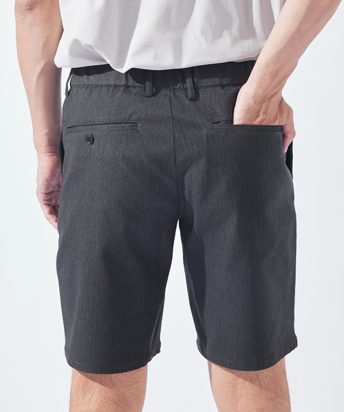 ABAHOUSE GRAY(アバハウスグレイ)の「【ハイパーストレッチ】ヘリンボーン ショートパンツ / ショーツ(その他パンツ・メンズ・ブラック/チャコールグレー/ネイビー/ベージュ・46/48/50)」の8枚目の写真