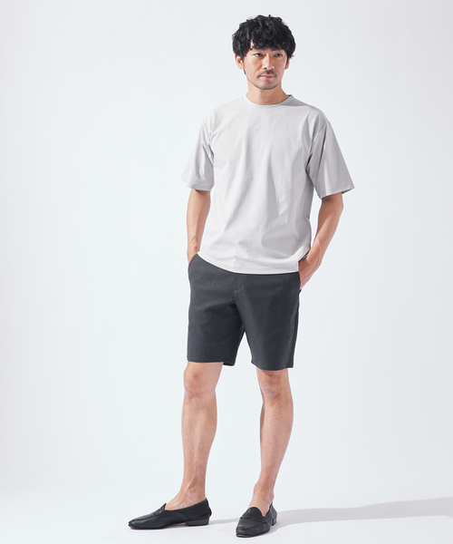 ABAHOUSE GRAY(アバハウスグレイ)の「【ハイパーストレッチ】ヘリンボーン ショートパンツ / ショーツ(その他パンツ・メンズ・ブラック/チャコールグレー/ネイビー/ベージュ・46/48/50)」の15枚目の写真