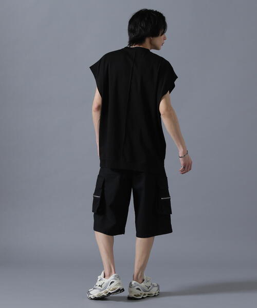 DANKE SCHON（ダンケシェーン）の「DankeSchon/ダンケシェーン/SEAM CUT NS（Tシャツ/カットソー・レディース・ホワイト/ブラック・M/L）」の19枚目の写真