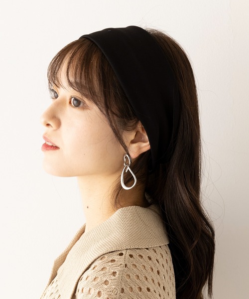 La Maison de Lyllis（メゾンドリリス）の「【La Maison de Lyllis】ヘアバンド HAIRBAND 2251036（ヘアバンド・レディース・ブラック/ピンク/ホワイト/イエロー・FREE）」の9枚目の写真