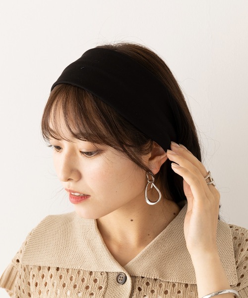 La Maison de Lyllis（メゾンドリリス）の「【La Maison de Lyllis】ヘアバンド HAIRBAND 2251036（ヘアバンド・レディース・ブラック/ピンク/ホワイト/イエロー・FREE）」の7枚目の写真