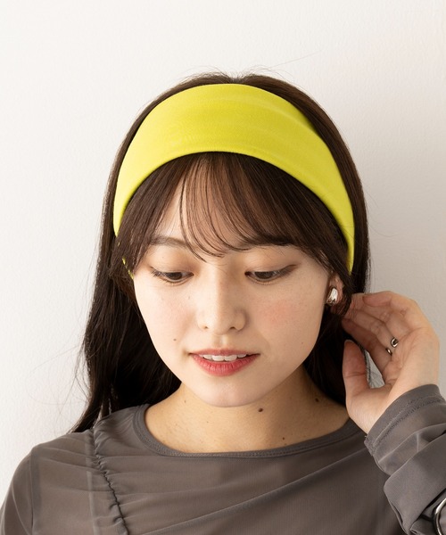 La Maison de Lyllis（メゾンドリリス）の「【La Maison de Lyllis】ヘアバンド HAIRBAND 2251036（ヘアバンド・レディース・ブラック/ピンク/ホワイト/イエロー・FREE）」の20枚目の写真