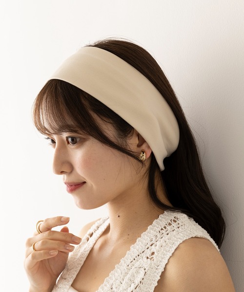 La Maison de Lyllis（メゾンドリリス）の「【La Maison de Lyllis】ヘアバンド HAIRBAND 2251036（ヘアバンド・レディース・ブラック/ピンク/ホワイト/イエロー・FREE）」の14枚目の写真